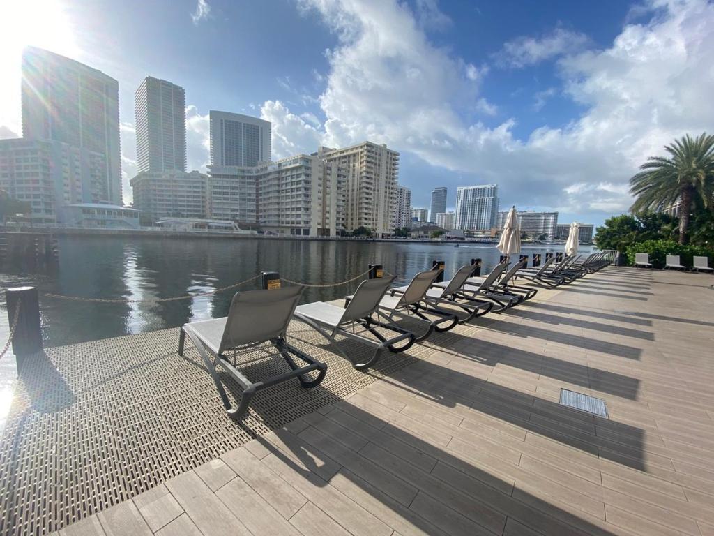 Miami Beach Studio Amazing Views 405B Hallandale Beach Exteriör bild