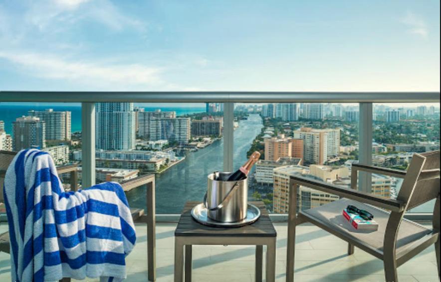 Miami Beach Studio Amazing Views 405B Hallandale Beach Exteriör bild
