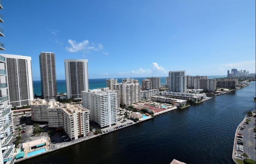 Miami Beach Studio Amazing Views 405B Hallandale Beach Exteriör bild